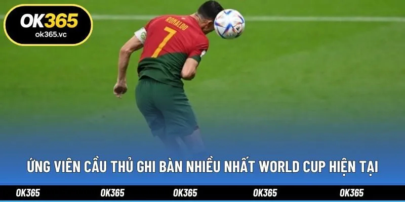 Ứng viên cầu thủ ghi bàn nhiều nhất World Cup hiện tại